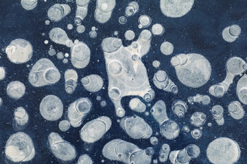 blue ice texture background