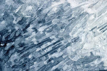 blue ice texture background