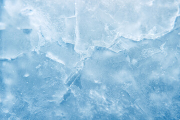 blue ice texture background