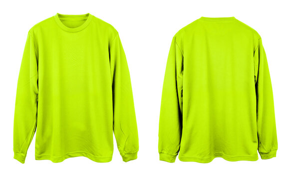 Lime green long sleeve shirt hot sale