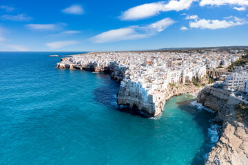 Aerial View Crystal Sea Surrounding