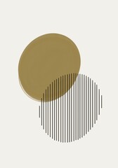 Home decoration vector.  Pastel colors suit the background.