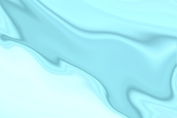 Natural abstract marble background. Liquid sea blue texture. illustration in the fluid art style
