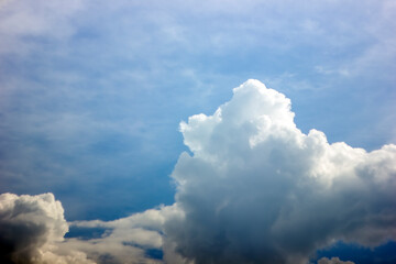blue sky with clouds