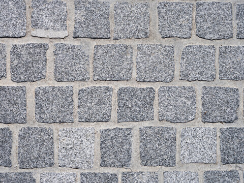Une mati&egrave;re de pav&eacute; de pierre dans une rue