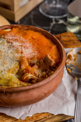 Lamb Pie with Sweet Potato and Pumpkin Ready to Eat