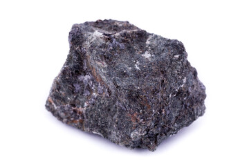 macro mineral stone apophyllite on a white background