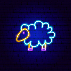 Sheep Neon Sign
