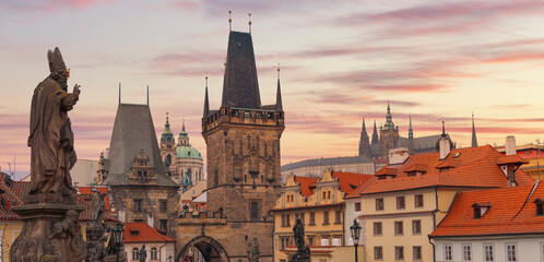 Prague - Charles bridge, Czech Republic