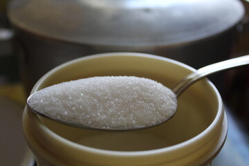 sugar in a jar