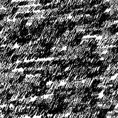Seamless pattern with black pencil brushstrokes