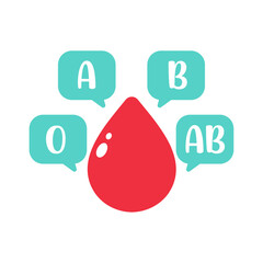 Vector drops of red blood. Blood donation Helping ideas with a blood test.