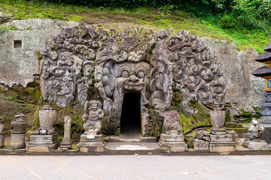 Goa Gajah cave temple in Bali