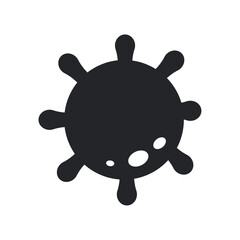 Vector covid-19 virus that mutates in various ways. Concept of prevention of the spread of pathogens