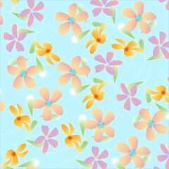 pattern flower pattern pastel color