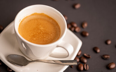 cup of cappuccino