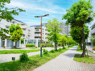 閑静な住宅街