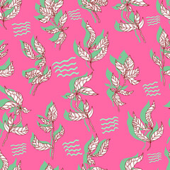 seamless floral pattern
