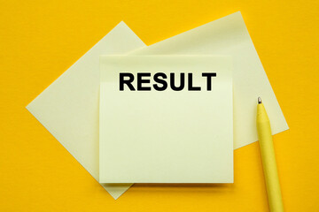 we are here to help. Yellow pen and stickers on a yellow background