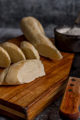 homemade bread with ready to eat