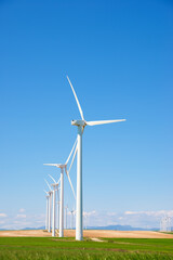 Fototapeta premium Renewable energy concept view