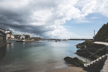 Fototapeta premium Mevagissey Harbour, Cornwall, UK