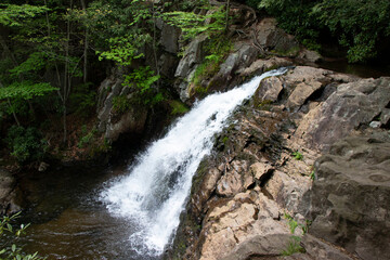 Hawk Falls Waterfall in the Poconos PA