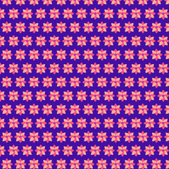 seamless pattern with flowers