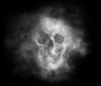 Smoke skull