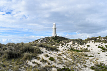 Fototapeta na wymiar Lighthouse at Rottnest Island
