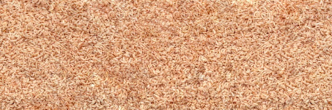 Cooking pilaf in a cauldron, a recipe for real pilaf. Soak rice in a container of water before cooking. Devzira rice for pilaf. banner, for website header, design and text insertion