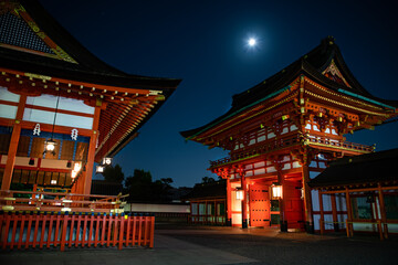 Fushimi-Inari By Night
