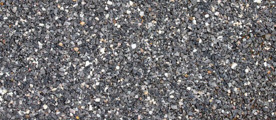 texture of gravel stones on ground background