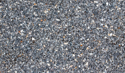 texture of gravel stones on ground background