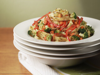 Pasta images for the food industry.