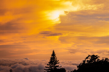 En la montaña de el salvador