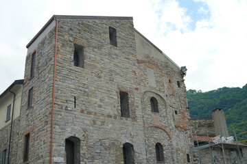 L'antico Palazzo Pantera nel centro storico di Como, Italia. © Fabio Caironi