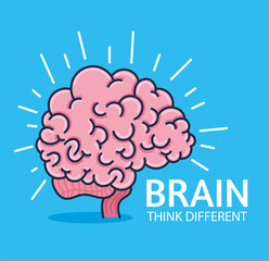 brain think different