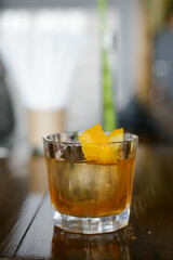 beverages in glases
