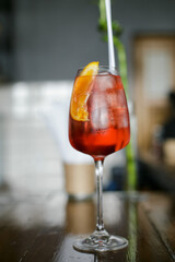 beverages in glases