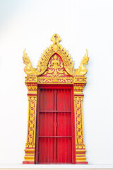 Fototapeta premium Gates of an old Buddhist temple