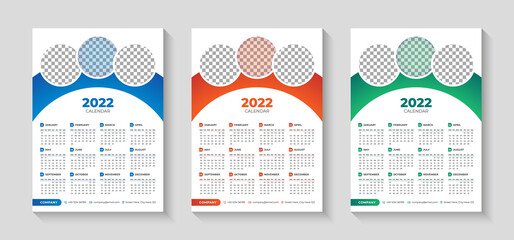 Year 2021 horizontal vector calendar design template, simple, clean and elegant design. Calendar for 2021 on White Background for branding and business advertising. Week Starts on Monday.