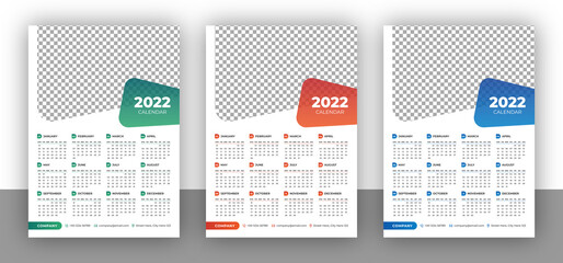 Year 2021 horizontal vector calendar design template, simple, clean and elegant design. Calendar for 2021 on White Background for branding and business advertising. Week Starts on Monday.