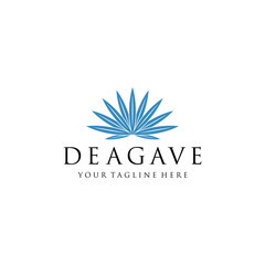 Deagave Tequila of The Agave Plant Logo