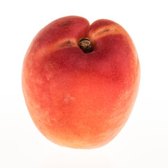 peach isolated on white