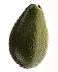 avocado isolated on white