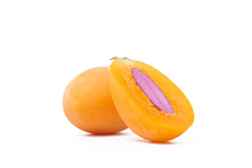 Marian Plum in isolated with clipping path.