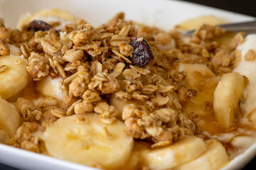 yogurt with banana