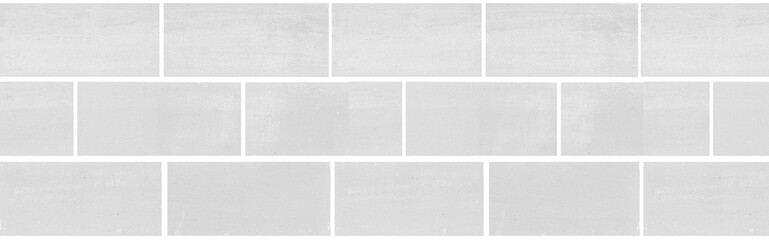 Panorama of Natural stone pattern white floor tile texture and background