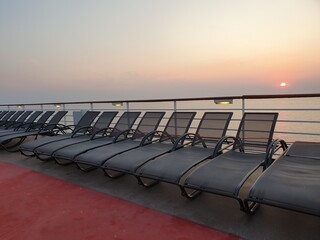 quiet cruise ship during the covid19 pandemic
